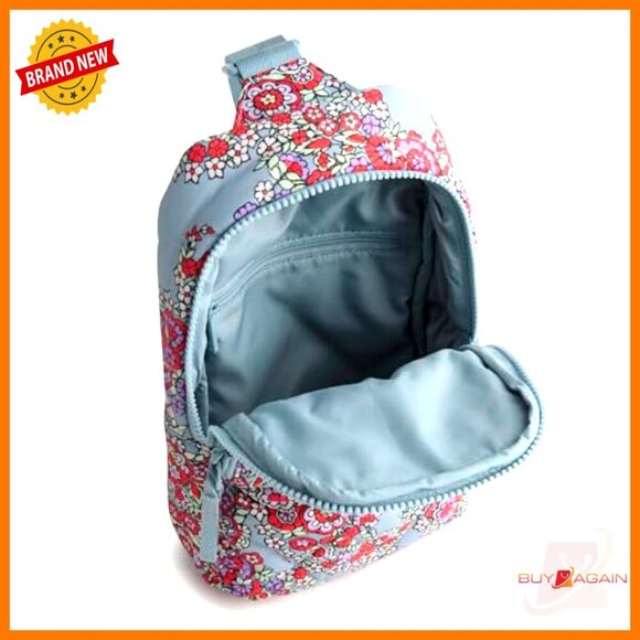 Featherweight Sling Backpack, Lightweight Quilted, Adjustable Strap, 11x7x3 main image 3